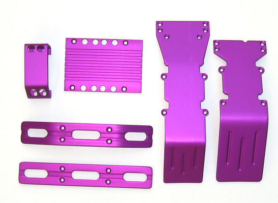 Passivating Titanium CNC Sheet Metal Fabrication Sandblasted Anodized Ra3.2