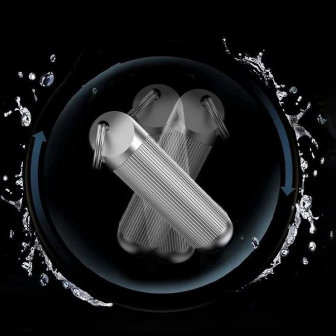 7-tägige runde Form-Aluminium-Pille kann für Schlüsselpurpurroten Kettenkasten boxen